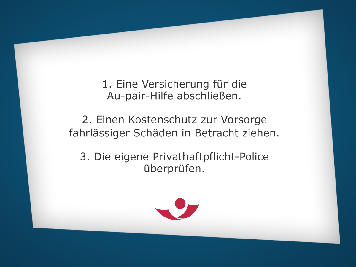 Checkliste für Au-pair-Hilfe