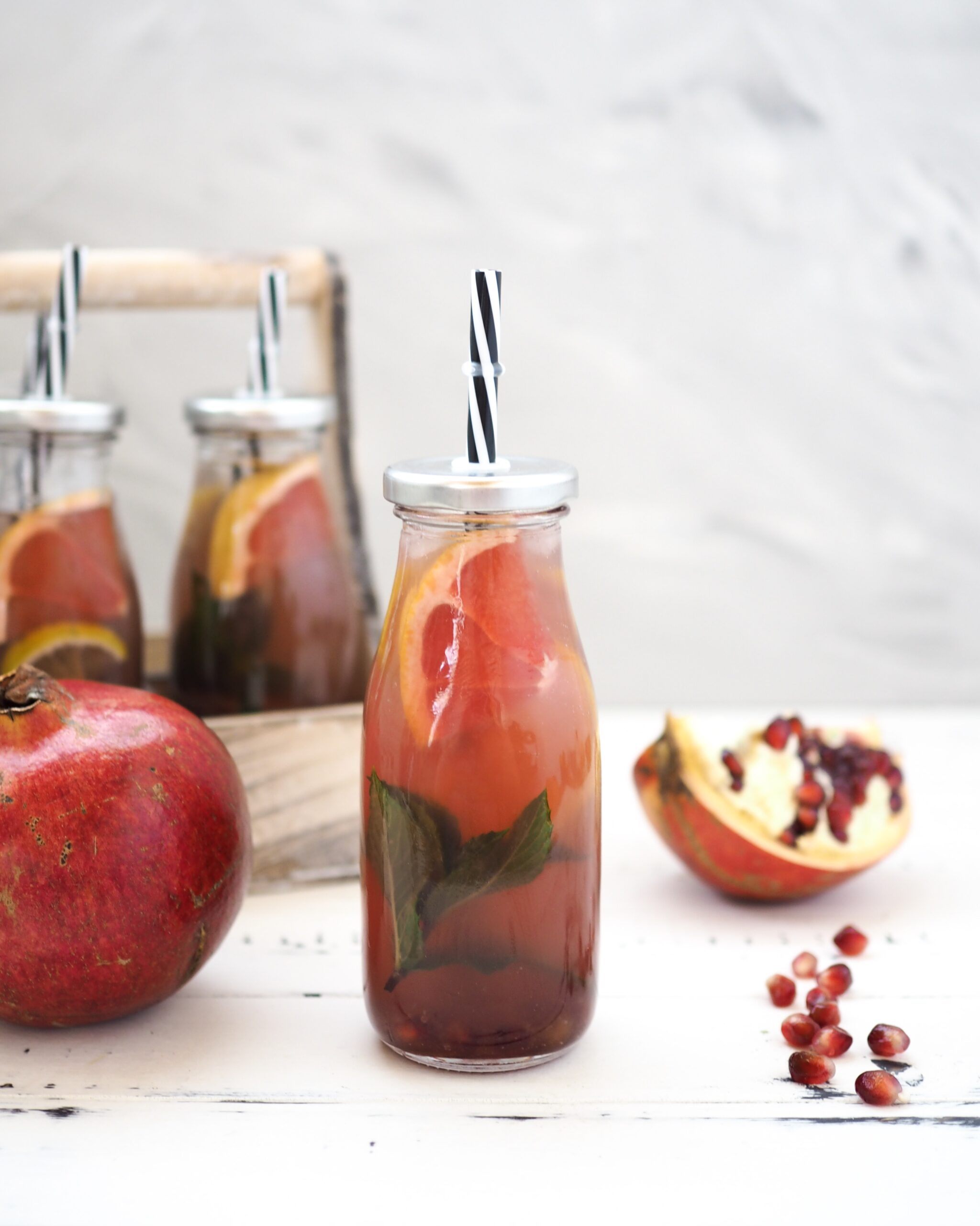 Granatapfel Limonade