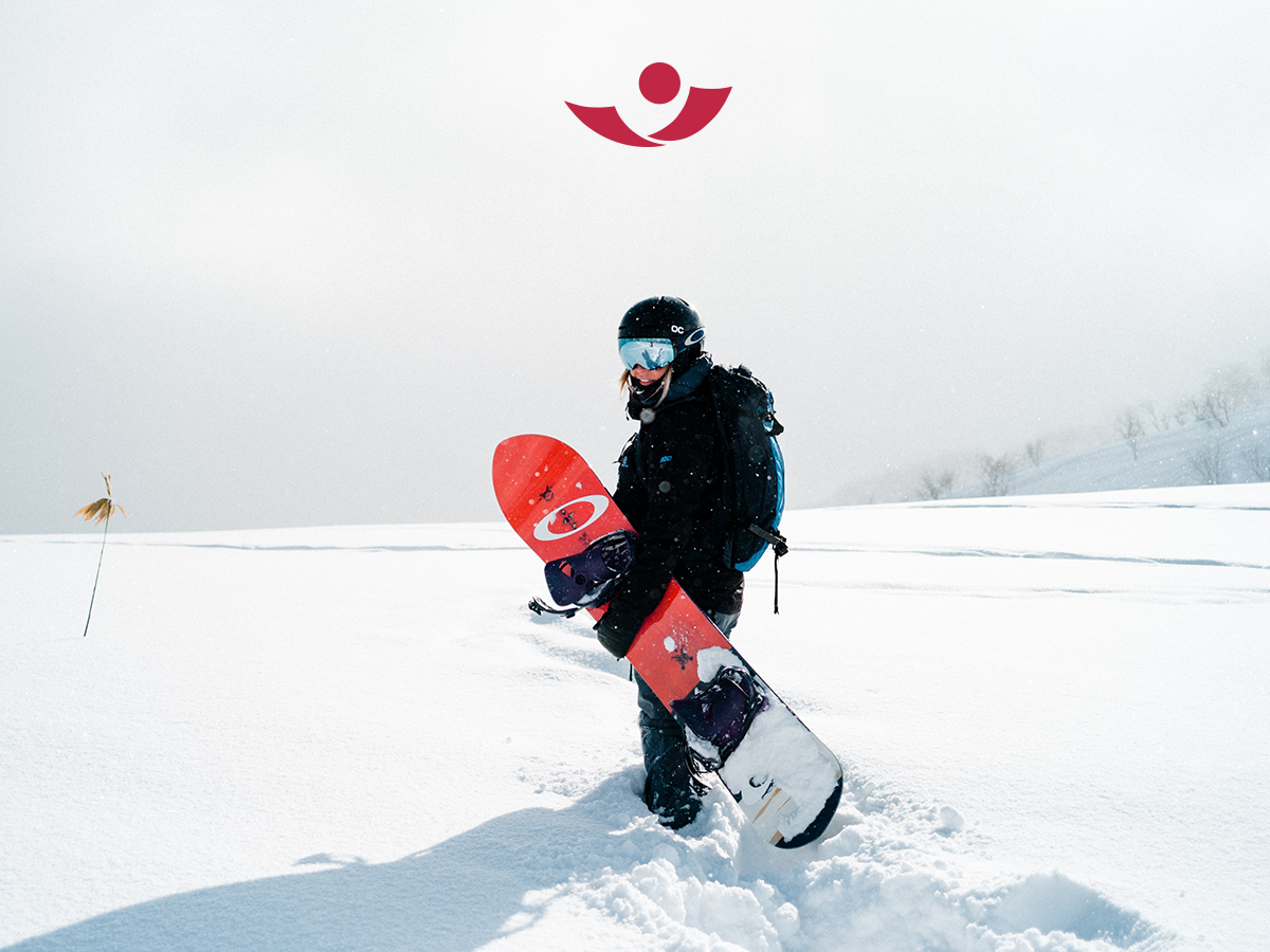 Snowboarderin