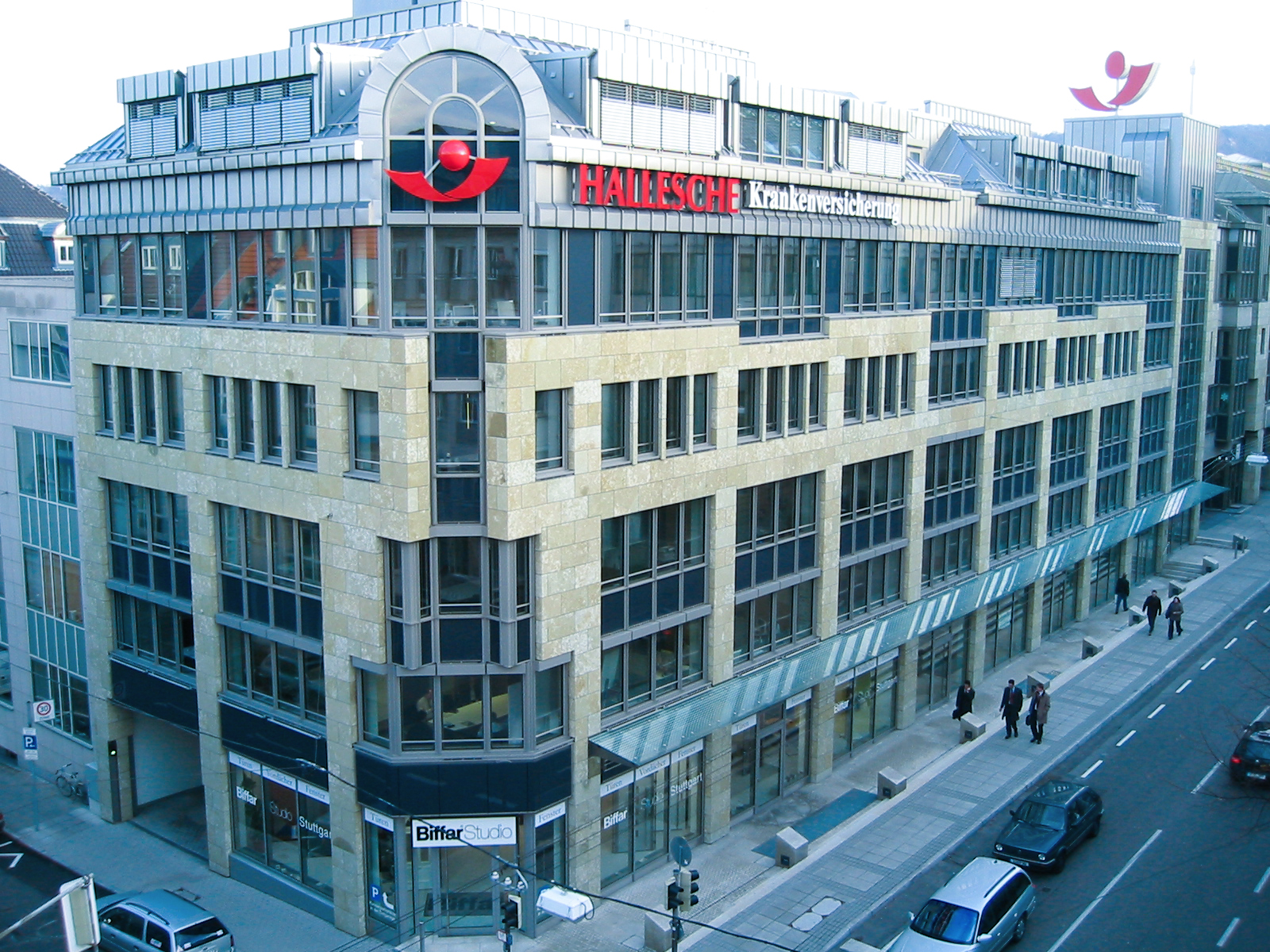 Büro der Hallesche in Stuttgart